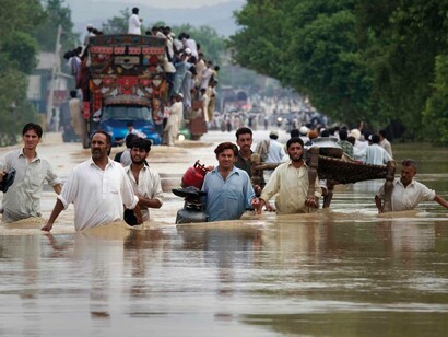 Le inondazioni in India