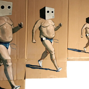 Mohamed Said Chair & Jean David Nkot. Courtesy of Sulger-Buel Lovell