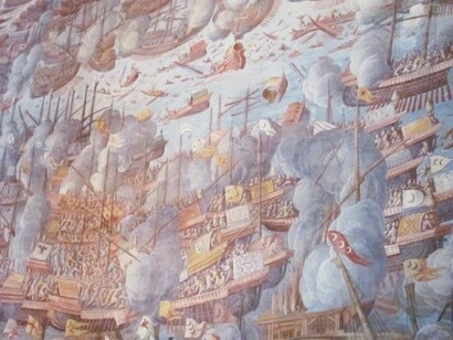 Peintures murales de la Bibliothèque Monumentale des Bénédictins de Parme
