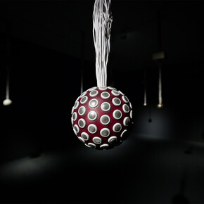 Rafael Lozano-Hemmer, Sphere Packing: Henryk Mikołaj Górecki, 2014, courtesy of the artist and Carroll / Fletcher