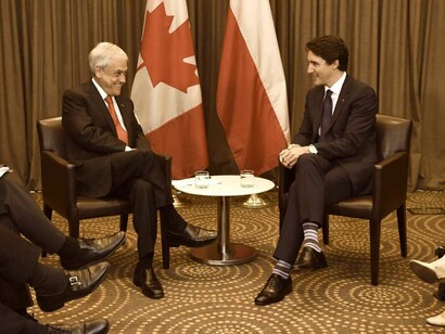 Piñera y Trudeau