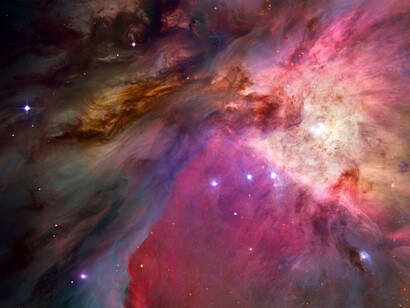 Nebulosa de Orión: las formas se formaron, se configuraron en densidad