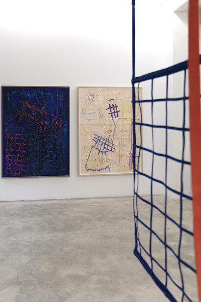 Salvador Cidrás, El gesto prestado, exhibition view. Courtesy of Galería silvestre