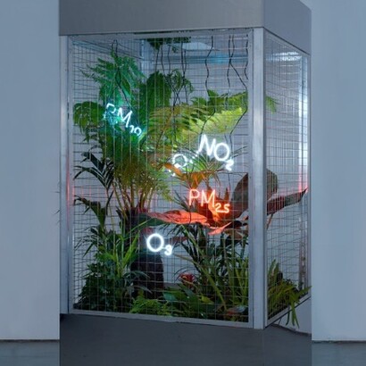 Cyril De Commarque, O2, 2019. Saatchi Gallery, London 2019. Ph Studio Cyril De Commarque