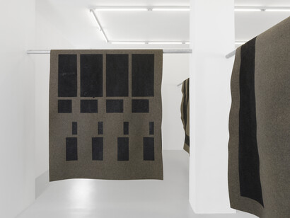 Emilie Ding, exhibition view. Courtesy of Galerie Xippas