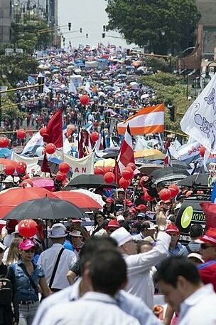 Huelga general en Costa Rica contra la propuesta de plan fiscal del gobierno de Carlos Alvarado Quesada, 26 de septiembre de 2018