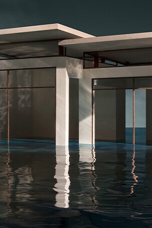James Casebere. Courtesy of Galerie Daniel Templon