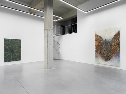 Clinton King, Participation mystique, exhibition view. Courtesy of Stems Gallery