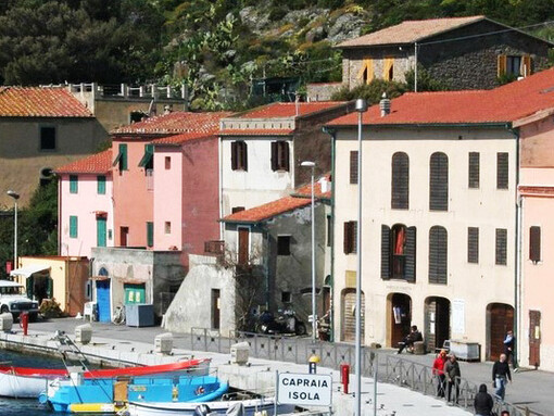 Capraia, il porto