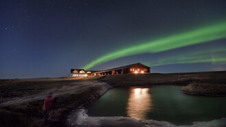 Northern lights at Rangá