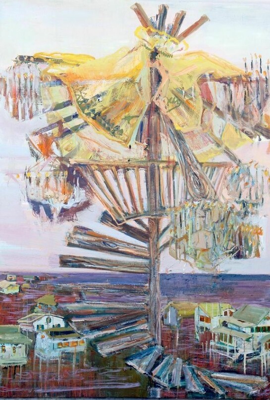 Shurts, Shaman Chandy (2013), oil on canvas, 50x35