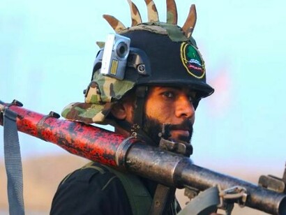 Un soldado de las fuerzas especiales iraquíes