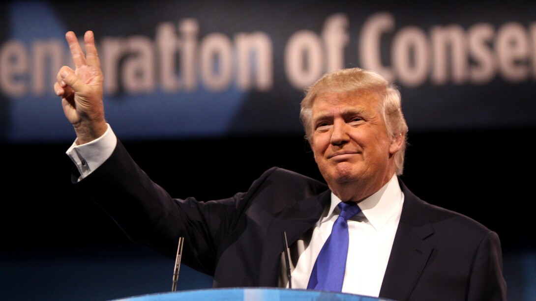 Donald Trump alla Conservative Political Action Conference (CPAC) del 2013 a National Harbor, Maryland