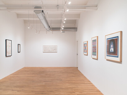 Various artists, And behold a door was opened, exhibition view. Courtesy of Fleisher/Ollman Gallery