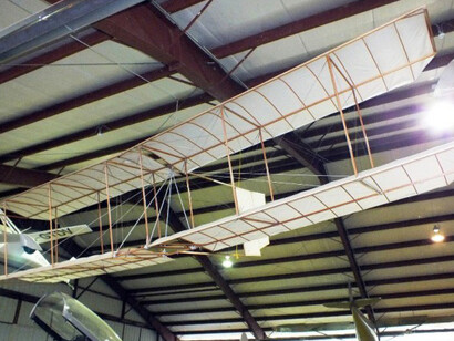 Chanute-Type Glider 1896. Courtesy of British Columbia Aviation Museum