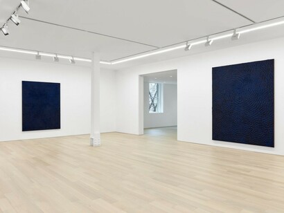 Jennifer Guidi, exhibition view. Courtesy of Almine Rech Gallery