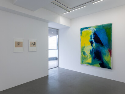 Raoul De Keyser, Early works, exhibition view. Courtesy of Wako Works of Art. Photo by Tomoki Imai