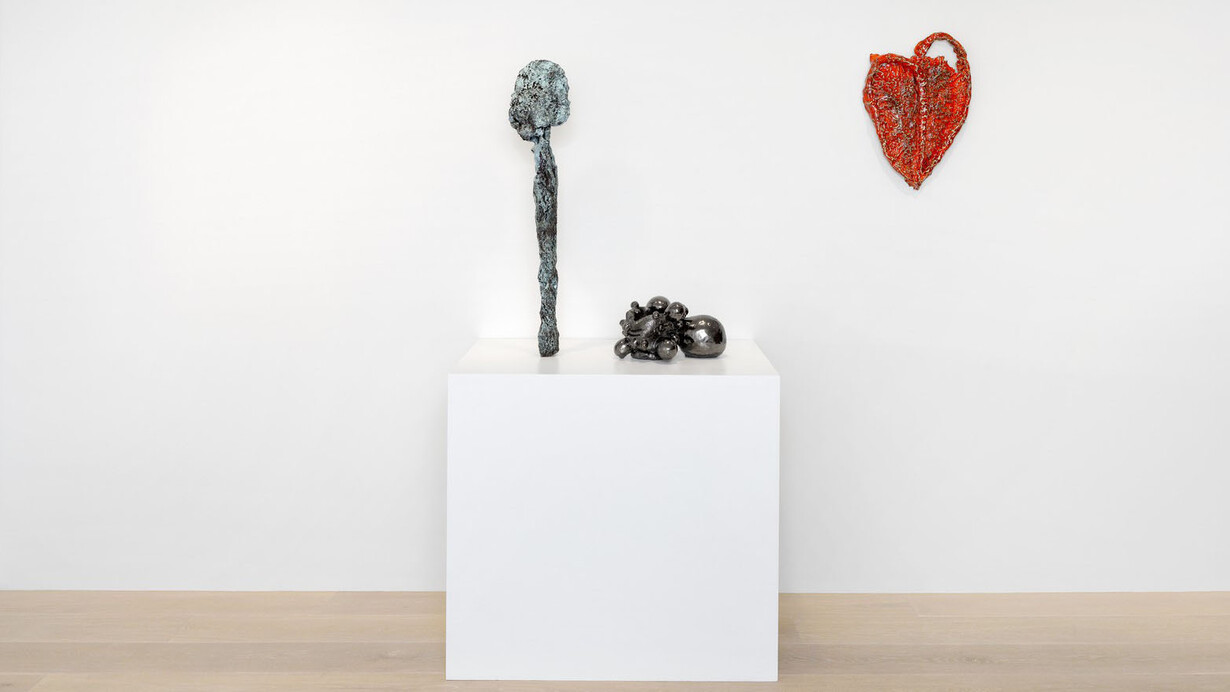 Fire and Clay. Courtesy of Gagosian
