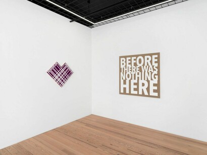 Christian Robert-Tissot, Infini, exhibition view. Courtesy of Galerie Lange + Pult