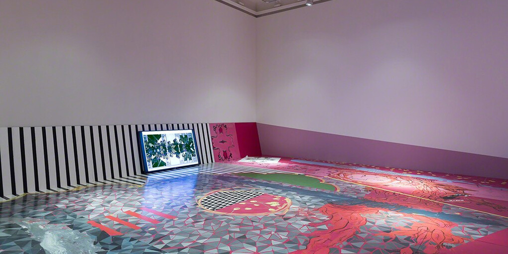 Ramin Haerizadeh, Rokni Haerizadeh and Hesam Rahmanian. Courtesy of  Galerie Krinzinger