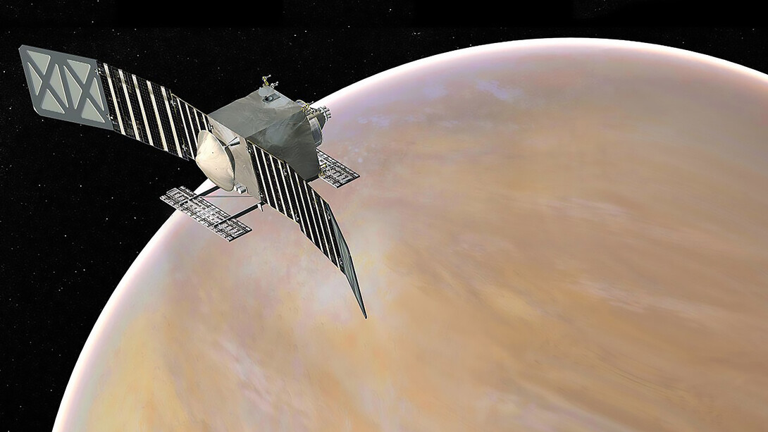 The Venus Emissivity, Radio Science, InSAR, Topography, and Spectroscopy (Veritas) spacecraft — a proposed mission under NASA’s Discovery program