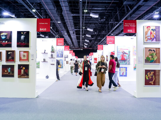 World Art Dubai, 2025 edition view. Courtesy of World Art Dubai 