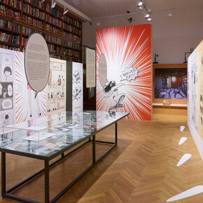 Girl meets manga, ausstellungsansicht. Mit freundlicher genehmigung des Museum für angewandte Kunst