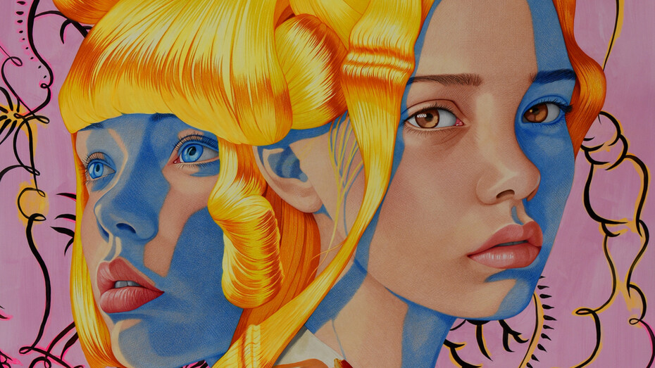 Ángeles Agrela, Chesca y Corina (detail), 2026. Courtesy of Nicodim Gallery