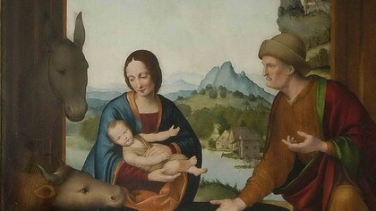 Santa Maria Canale. La Sacra Famiglia, Tavola di Tortona