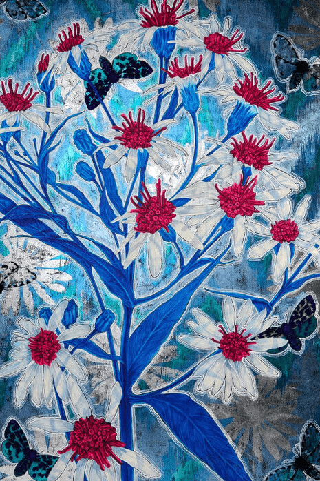 Sarah Fairchild, Wild aster, 2024. Courtesy of Contemporary Arts Matters Gallery 