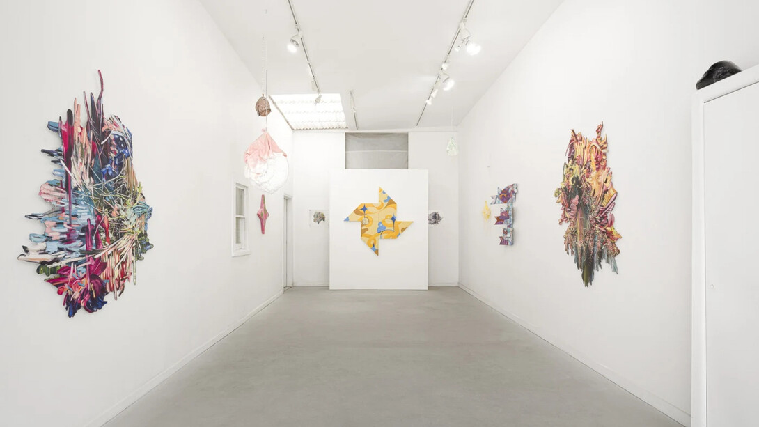 Various artists, Off-kilter, exhibition view. Courtesy of 5-50 Gallery