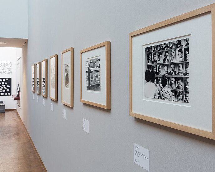 Henri Cartier-Bresson and Heinz Held. Courtesy of Mu­se­um Lud­wig