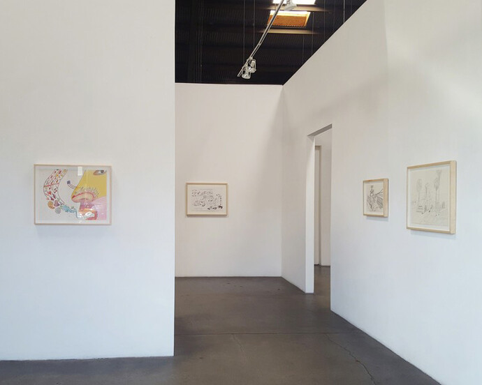 Gilbert "Magu" Luján, Exhibition view. Courtesy of Craig Krull Gallery