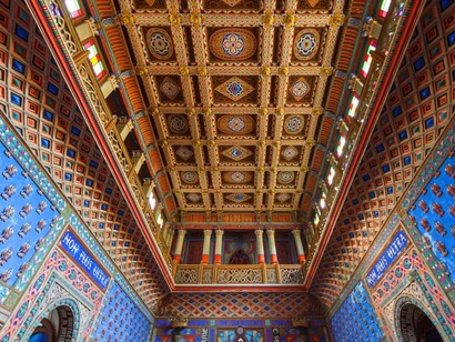 Soffitto del salone d'ingresso