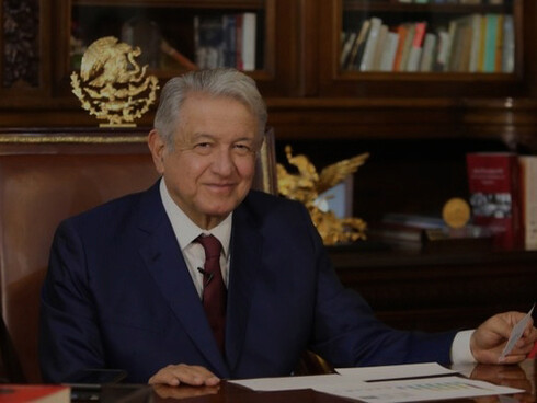 Andrés Manuel López Obrador (MORENA),  presidente de México desde el 1 de diciembre de 2018