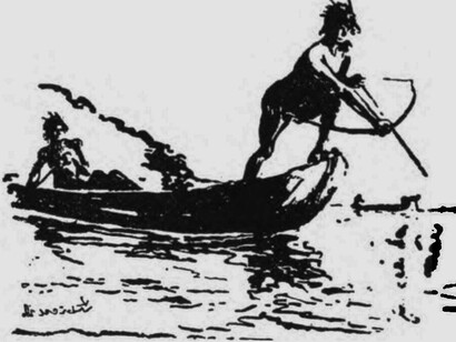 As fascinantes aventuras de Hans Staden foram ilustradas por Monteiro Lobato em 1927