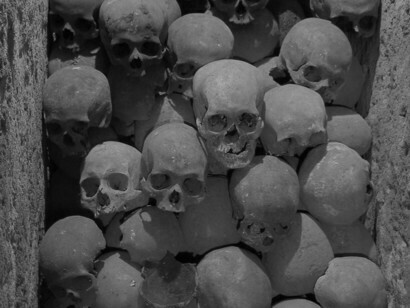 Catacombs of Paris, France
