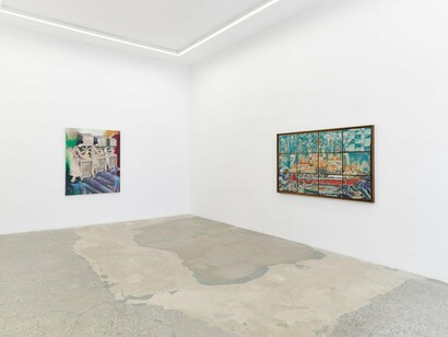 Olive Diamond, Rehearsals for living, exhibition view. Courtesy of Anat Ebgi