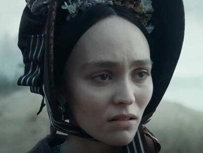 Lily-Rose Depp from the movie Nosferatu , In Nosferatu (2025), the focus shifts more intensely to Ellen’s supernatural connection and emotional journey, making her character central to the story’s haunting tensio