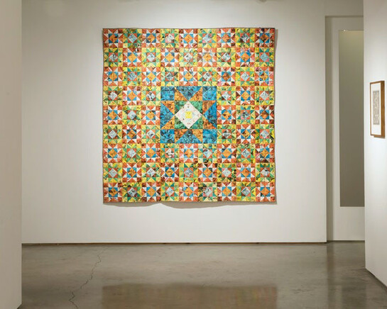 Tom Phillips, Exhibition view. Courtesy of Flowers