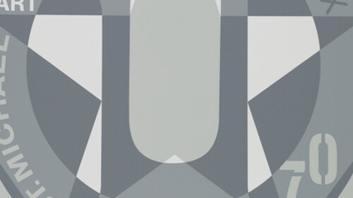 Robert Indiana. Placeholder. Courtesy of Colby College Museum of Art