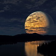 Notte di luna piena