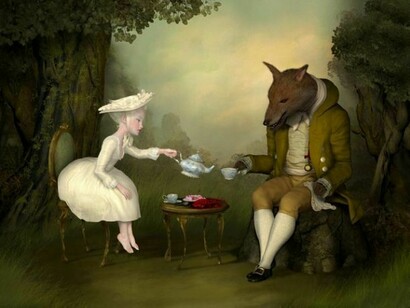 Ray Caesar. “Tea with me and he”