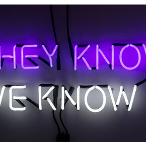 Tim Etchells, Who Knows, 2014, Courtesy of the artist and Vitrine, London