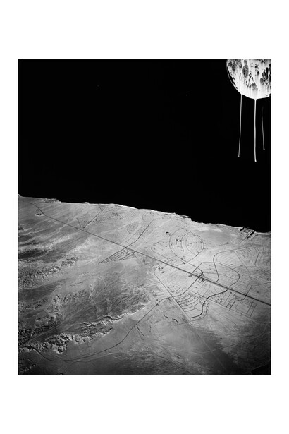 Florian Maier-Aichen, Halbes Bild, 2014, Silver gelatin print, 60 7/8 x 49 1/8 inches framed , Edition of 6, 2 AP. Courtesy of the artist; Blum & Poe, Los Angeles; Gagosian Gallery, New York; and 303 Gallery, New York