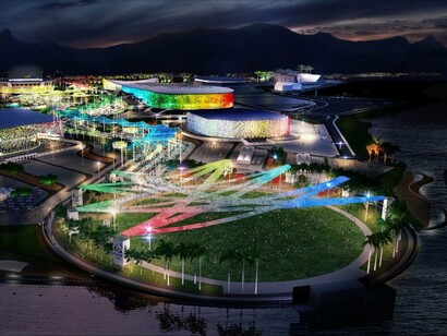 Rio de Janeiro. Projeto do Parque Olímpico