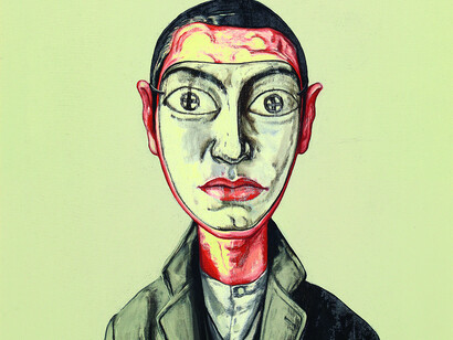 Fanzhi - Mask, 1999 (detail)