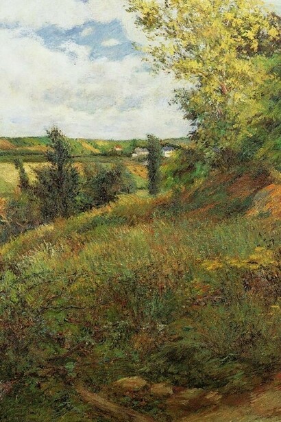 Paul Gauguin, Paysage des Environs de Pontoise, 1882, huile sur toile, cm 56x46