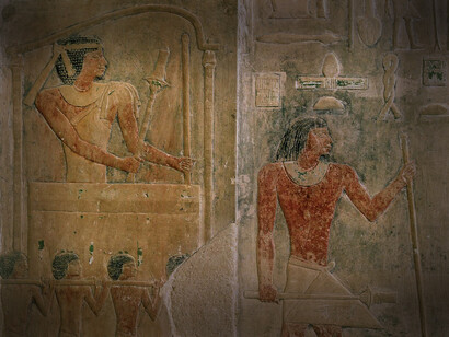 Decoración interior de la tumba de Ptahhotep