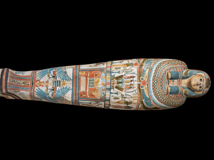Cartonnage mummy case